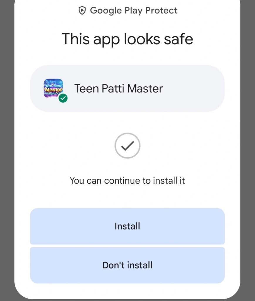 Install Teen Patti Master Old Version