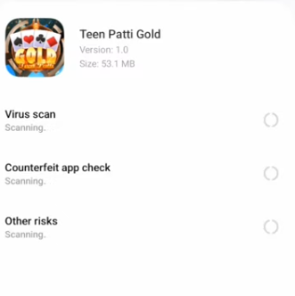 Teen Patti Gold Old Version APK File Scan
