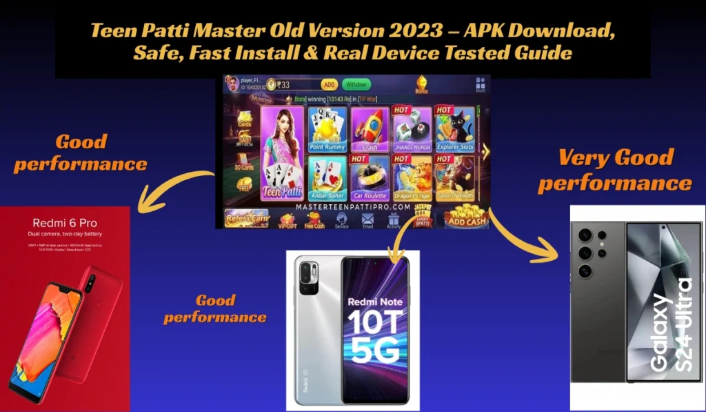Teen Patti Master Old Version 2023 – APK Download, Safe, Fast Install & Real Device Tested Guide