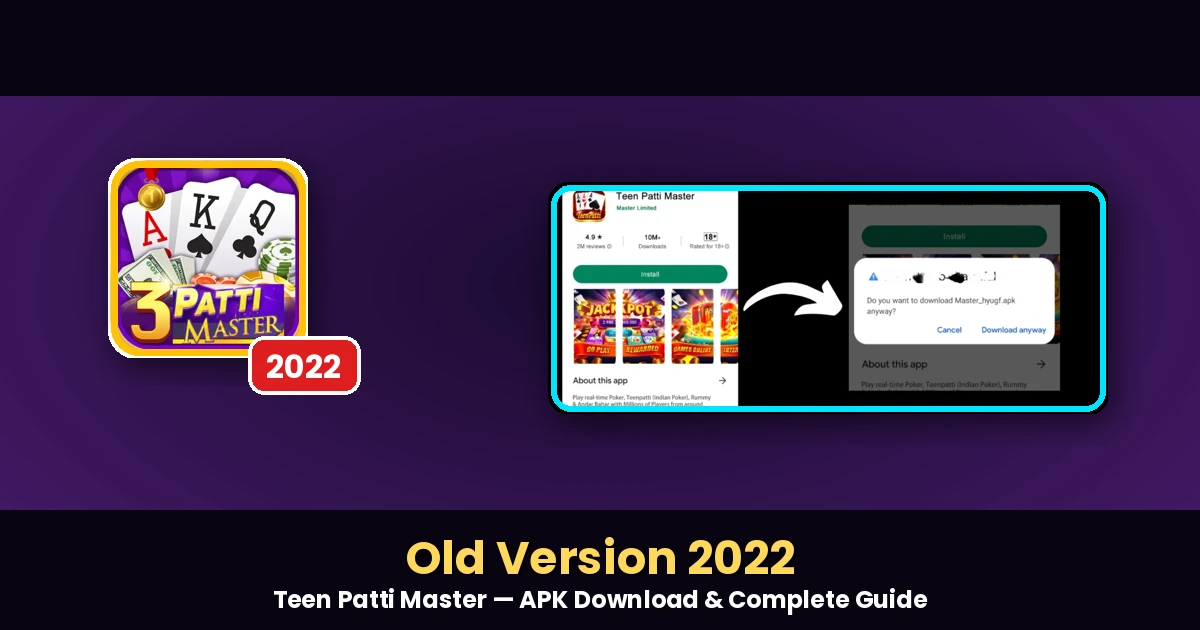 Teen Patti Master Old Version 2022 APK Download